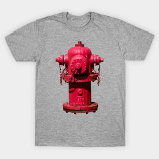 Red 1979 EJIW Hydrant T-Shirt